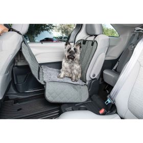 DGS Pet Products Dirty Dog Single Car Seat Cover Black 44" x 35" x 2" (Color: Cool Grey)